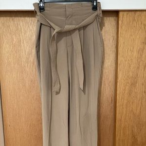 Athleta Skyline Pant || with ribbon belt/drawstring and pockets